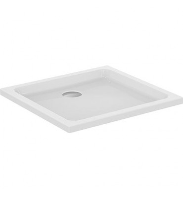 Receveur plat EXTON rectangulaire lxhxp: 900x80x800mm acryl, blanc