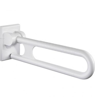 poignee de soutien pliable en nylon couleur : blanc 19 L : 600 mm/ surface anti-derapante