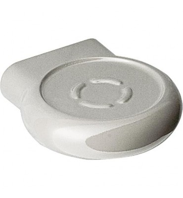 Porte-savon en nylon couleur : Blanc 19 sans trou d'evacuation